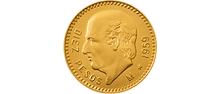 Reverso de moneda Hidalgo