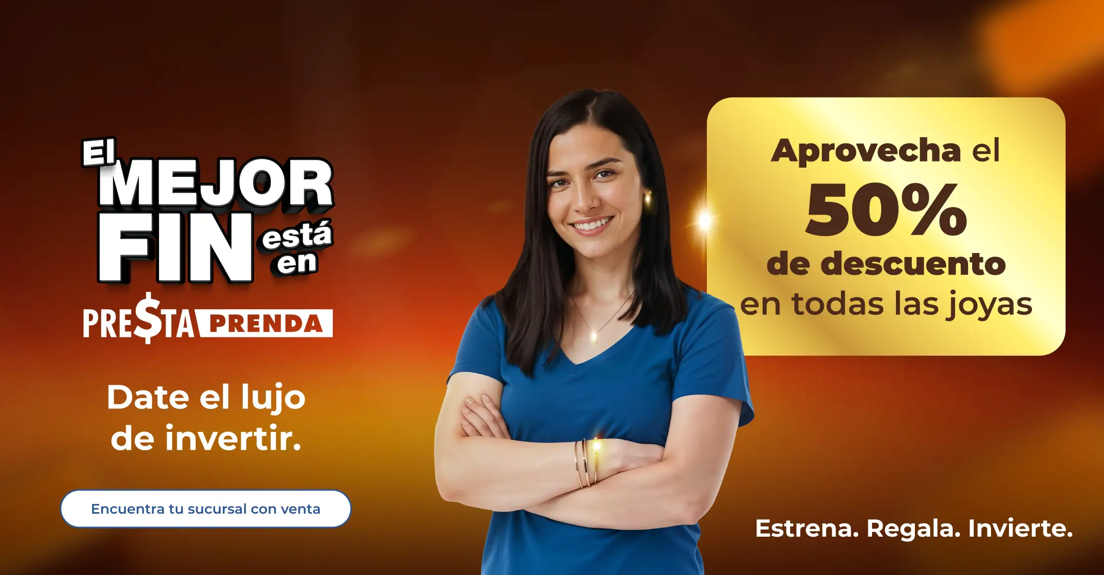 El MEJOR FIN está en PRESTA PRENDA | Aprovecha el 50% de descuento en todas las joyas