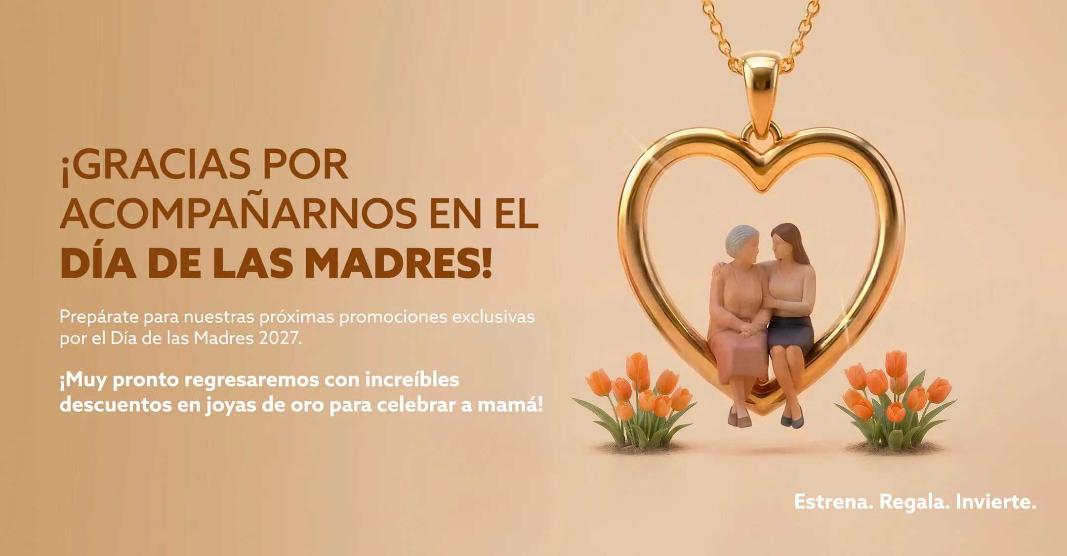 ¡Gracias por acompañarnos en el Día de las Madres!